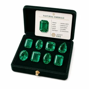 Natural Emerald Gemstone Collection